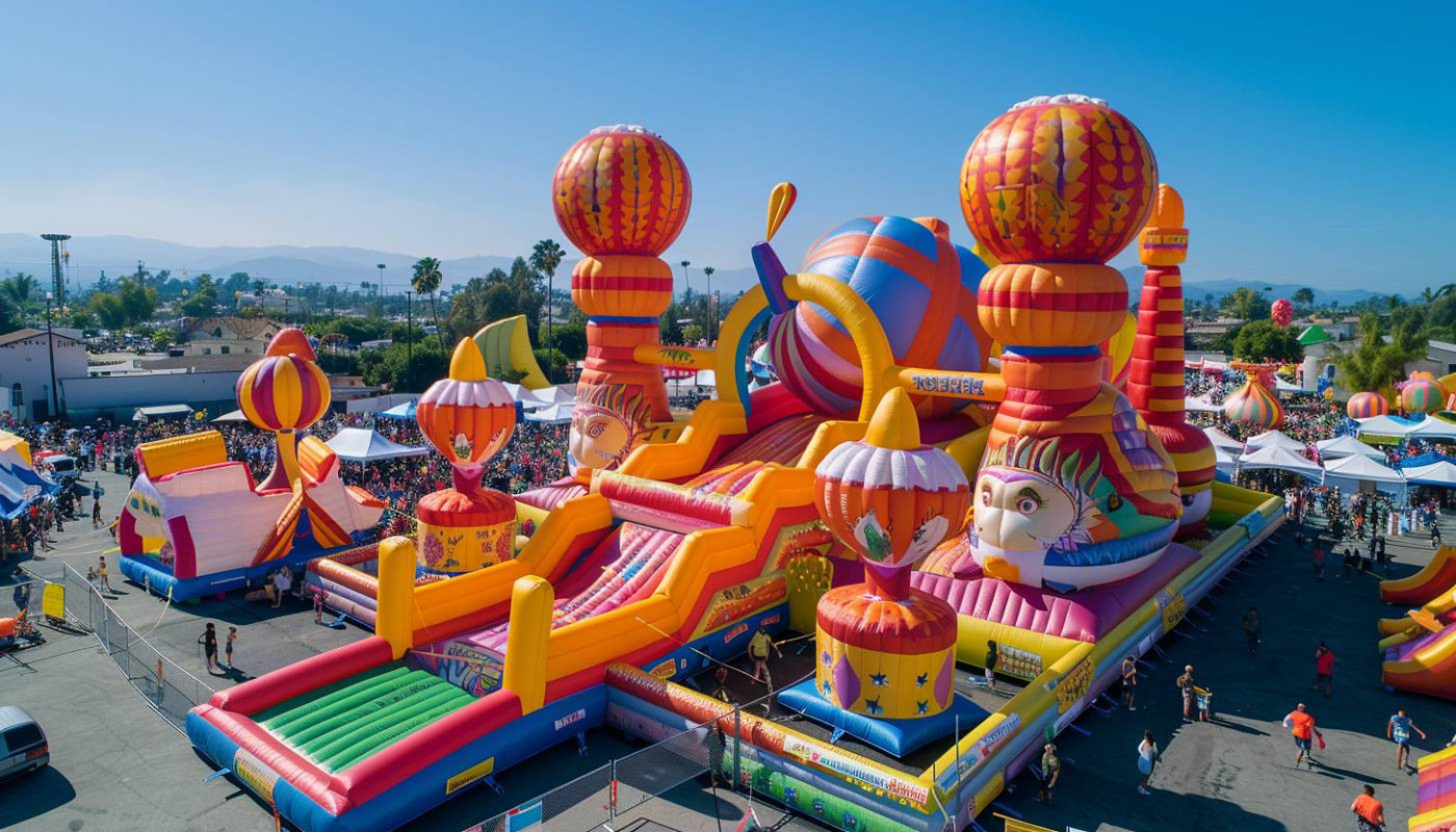 Comment les structures gonflables révolutionnent la publicité événementielle